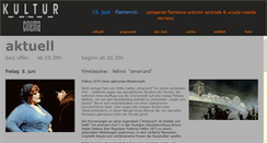 Desktop Screenshot of kulturcinema.ch